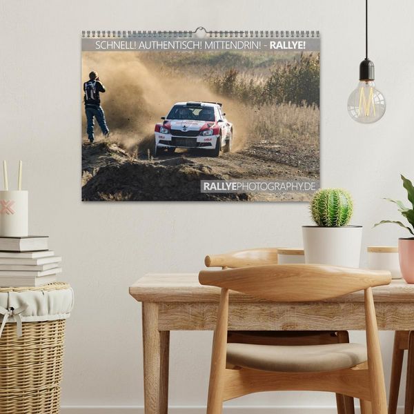 Produktbild: SCHNELL! AUTHENTISCH! MITTENDRIN! - RALLYE! (Wandkalender 2026 DIN A3 quer), CALVENDO Monatskalender