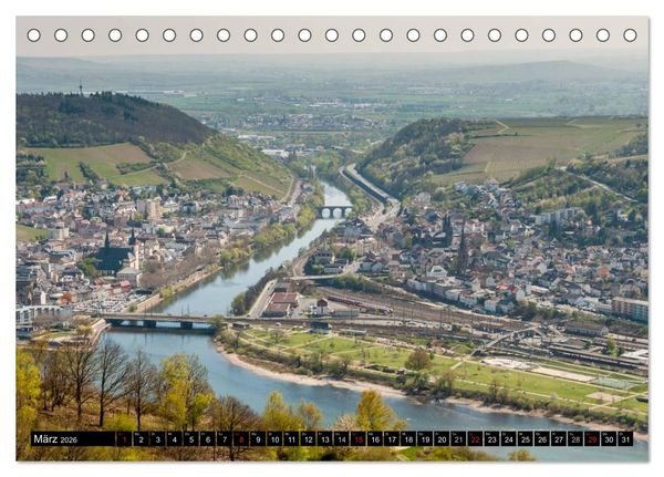 Produktbild: Rheinsteig Impressionen III (Tischkalender 2026 DIN A5 quer), CALVENDO Monatskalender