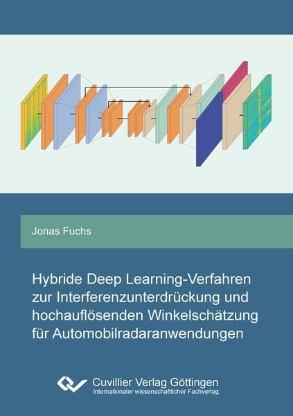 Produktbild: Hybride Deep Learning-Verfahren zur Interferenzunterdr&uuml;ckung und hochaufl&ouml;senden Winkelsch&auml;tzung f&uuml;r Automobilradaranwendungen