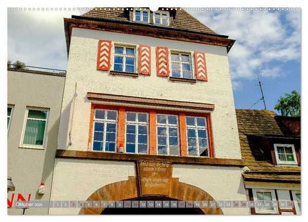 Produktbild: Ein Blick auf Holzminden an der Weser (hochwertiger Premium Wandkalender 2026 DIN A2 quer), Kunstdruck in Hochglanz