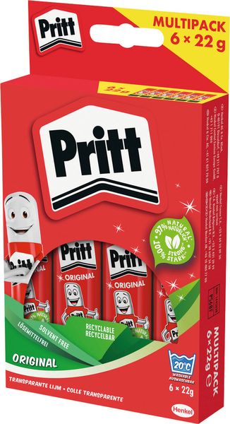 Pritt Klebestift Multipack, 6 22 g