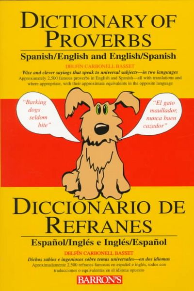 Produktbild: Dictionary of Proverbs: Spanish/English and English/Spanish