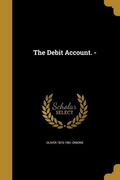 Produktbild: The Debit Account. -