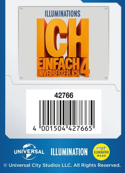Produktbild: Minions, Pl&uuml;schfigur 3, 25 cm - Kinofilm "Ich - Einfach unverbesserlich 4"