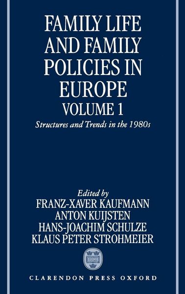 Produktbild: Family Life and Family Policies in Europe
