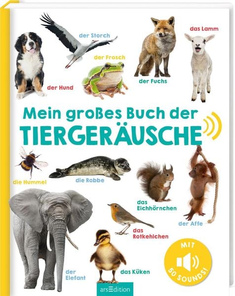 Produktbild: Mein gro&szlig;es Buch der Tierger&auml;usche