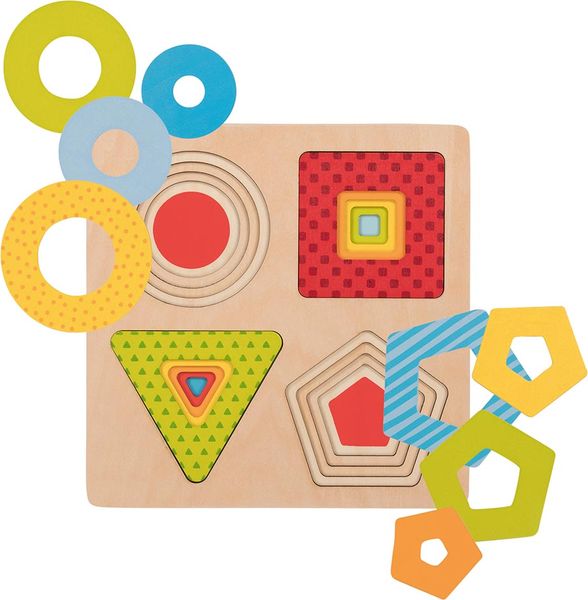 Produktbild: Schichtenpuzzle Formen