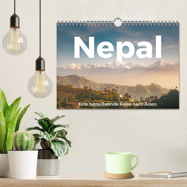Produktbild: Nepal - Eine bezaubernde Reise nach Asien. (Wandkalender 2026 DIN A4 quer), CALVENDO Monatskalender