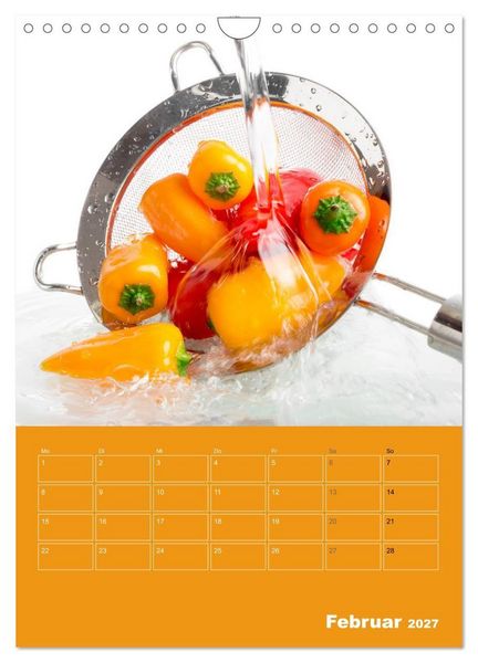 Produktbild: Buntes f&uuml;r die K&uuml;che (Wandkalender 2027 DIN A4 hoch), CALVENDO Monatskalender