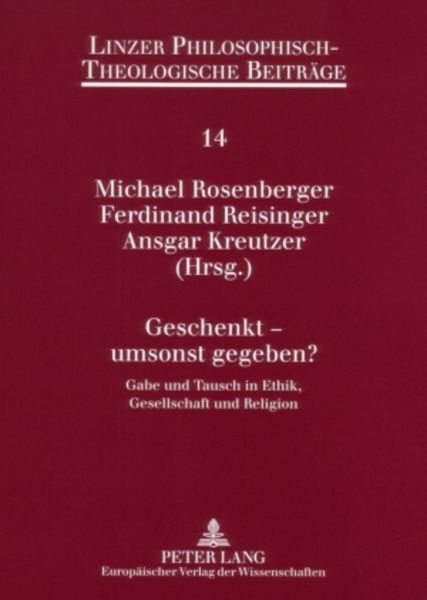 Produktbild: Geschenkt &ndash; umsonst gegeben?