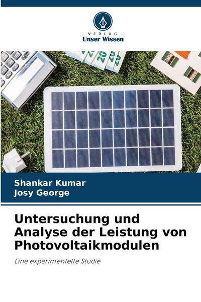 Produktbild: Untersuchung und Analyse der Leistung von Photovoltaikmodulen