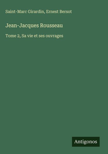 Produktbild: Jean-Jacques Rousseau