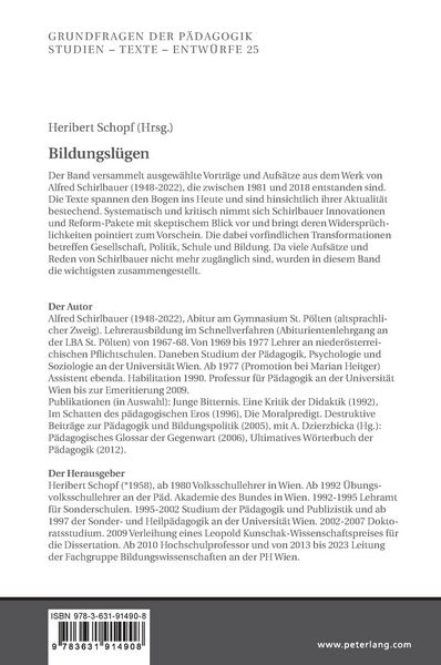 Produktbild: Bildungsluegen