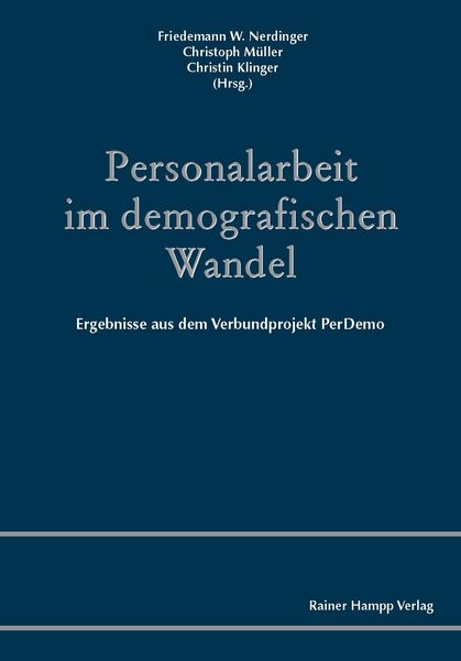 Produktbild: Personalarbeit im demografischen Wandel
