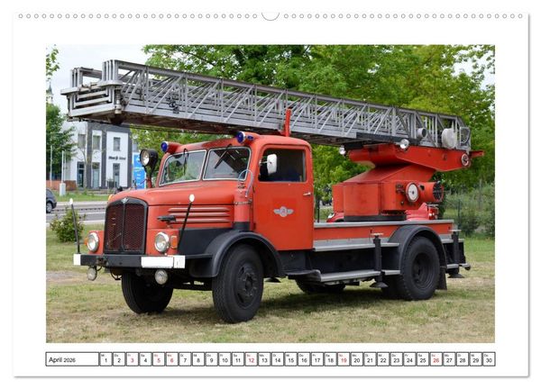 Produktbild: Einsatzfahrzeuge der DDR (Wandkalender 2026 DIN A2 quer), CALVENDO Monatskalender