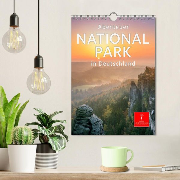 Produktbild: Abenteuer Nationalpark in Deutschland (Wandkalender 2026 DIN A4 hoch), CALVENDO Monatskalender