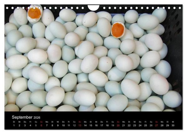 Produktbild: Taiwan kulinarisch erleben (Wandkalender 2026 DIN A4 quer), CALVENDO Monatskalender