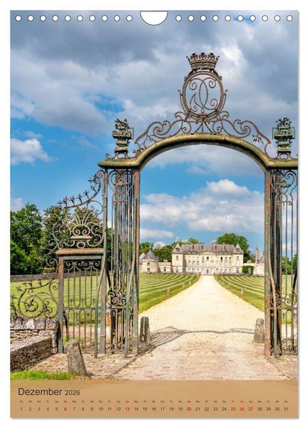 Produktbild: Die Schl&ouml;sser im Loiretal (Wandkalender 2026 DIN A4 hoch), CALVENDO Monatskalender