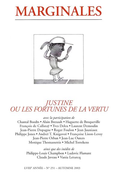 Produktbild: Justine ou les fortunes de la vertu