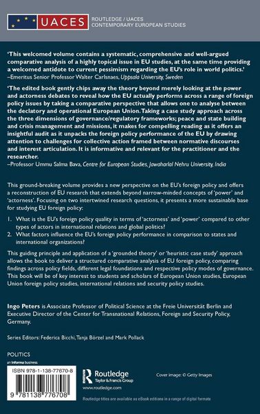 Produktbild: The European Union's Foreign Policy in Comparative Perspective