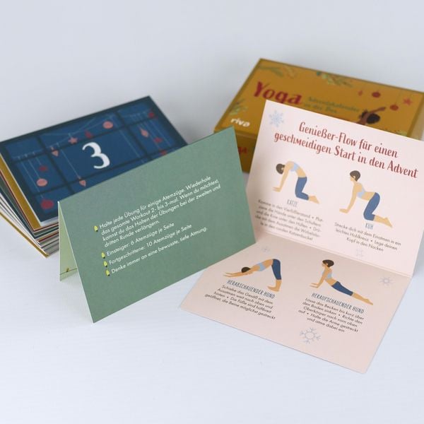 Produktbild: Yoga &ndash; Adventskalender in der Box