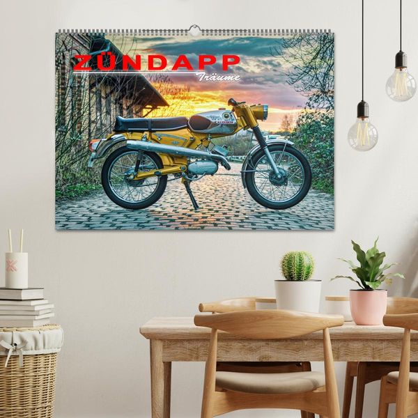 Produktbild: Zündapp-Träume (Wandkalender 2025 DIN A2 quer), CALVENDO Monatskalender