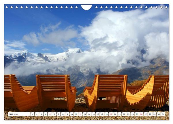 Produktbild: Aktiviere Sehns&uuml;chte Reiseziele in der Schweiz (Wandkalender 2026 DIN A4 quer), CALVENDO Monatskalender