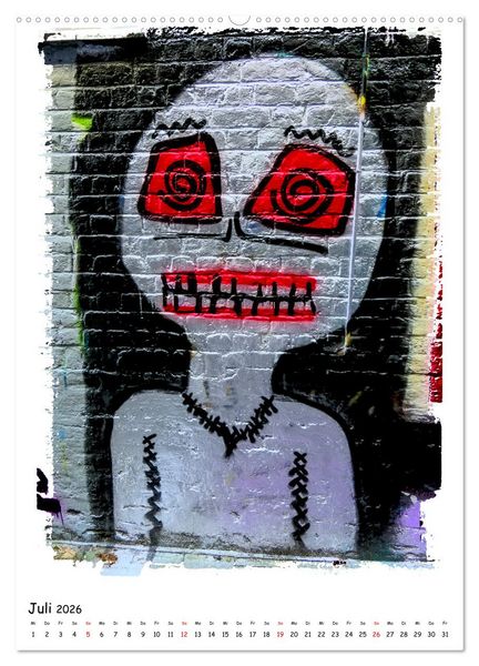 Produktbild: Street Art in Gent (hochwertiger Premium Wandkalender 2026 DIN A2 hoch), Kunstdruck in Hochglanz