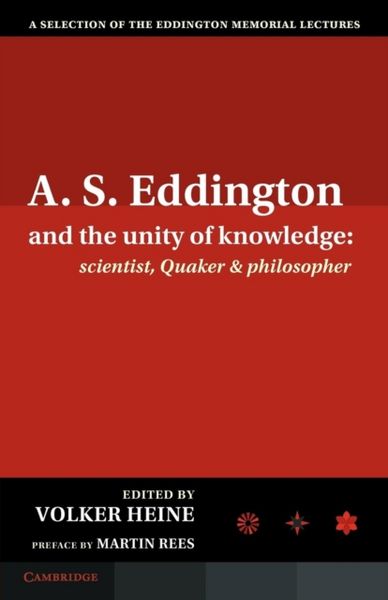 Produktbild: A.S. Eddington and the Unity of Knowledge