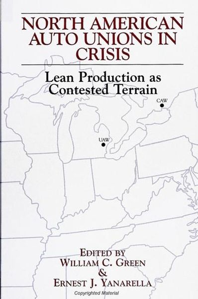 Produktbild: North American Auto Unions in Crisis