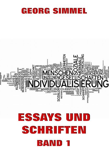 Produktbild: Essays und Schriften, Band 1