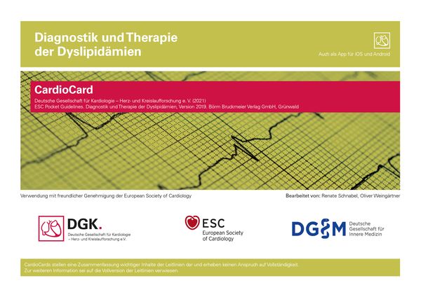 Produktbild: Diagnostik und Therapie der Dyslipid&auml;mien