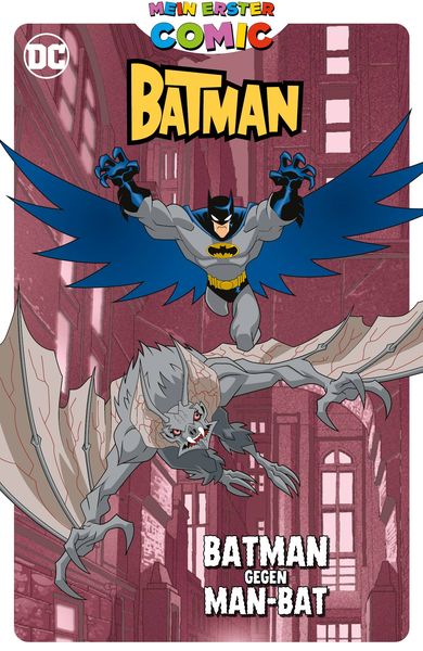 Mein erster Comic: Batman gegen Man-Bat, Gebundene Ausgabe von Matthew K. Manning , Bill Matheny , Joseph Torres , Wesley Craig , Christopher Jones,