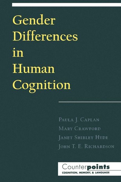 Produktbild: Gender Differences in Human Cognition