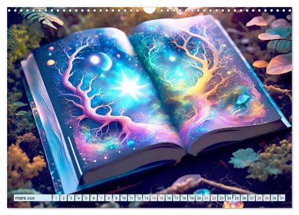 Produktbild: Univers magique (Calendrier mural 2026 DIN A3 vertical), CALVENDO calendrier mensuel