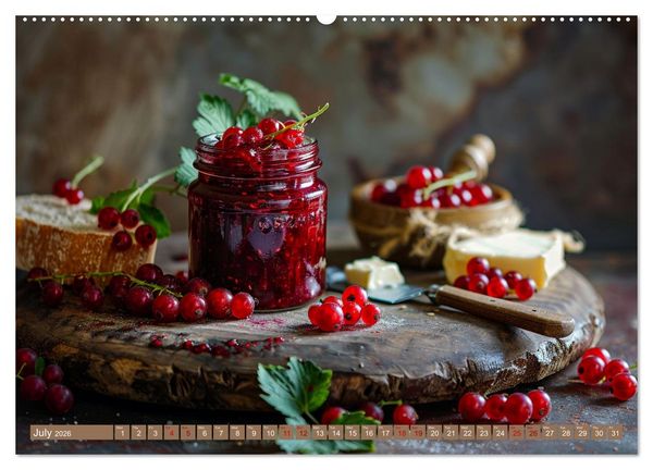 Produktbild: Fruit Paradise in a Jar (High Quality Premium Wall Calendar 2026 DIN A2 landscape),CALVENDO 12 Month Wall Calendar