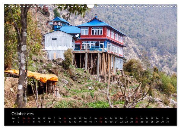 Produktbild: Namaste Nepal (Wandkalender 2026 DIN A3 quer), CALVENDO Monatskalender