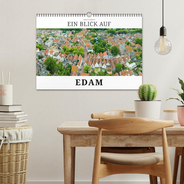 Produktbild: Ein Blick auf Edam (Wandkalender 2026 DIN A3 quer), CALVENDO Monatskalender