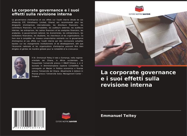 Produktbild: La corporate governance e i suoi effetti sulla revisione interna