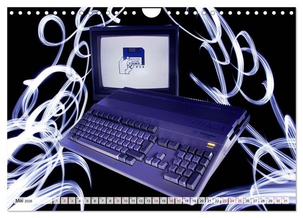 Produktbild: Computer der 80er (Wandkalender 2026 DIN A4 quer), CALVENDO Monatskalender