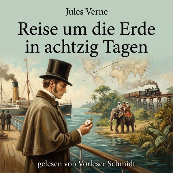 Produktbild: Reise um die Erde in achtzig Tagen