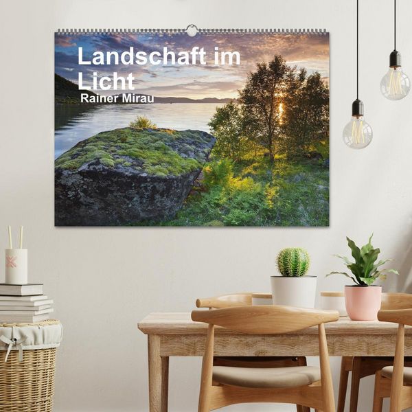 Produktbild: Landschaft im Licht (Wandkalender 2026 DIN A2 quer), CALVENDO Monatskalender