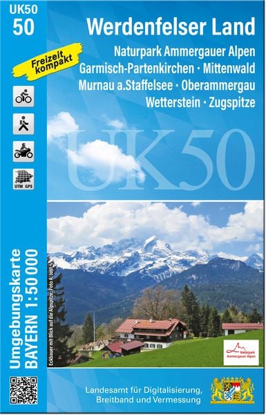 Produktbild: UK50-50 Werdenfelser Land