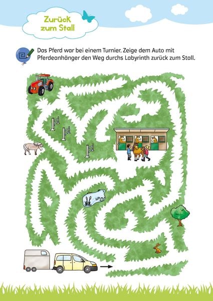 Produktbild: Klett Mein gro&szlig;er bunter Vorschul-R&auml;tselblock