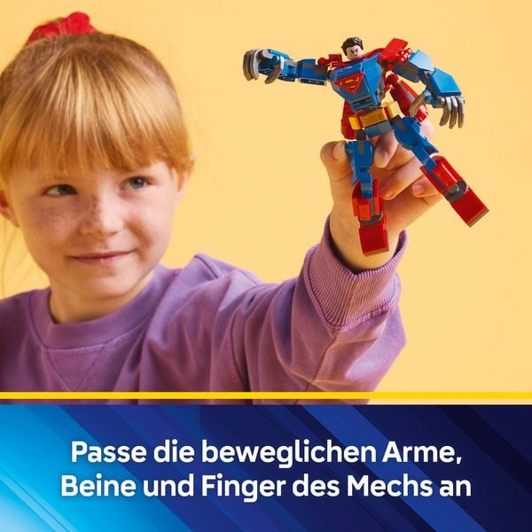 Produktbild: LEGO DC 76302 Superman Mech vs. Lex Luthor - Superhelden Spielzeug