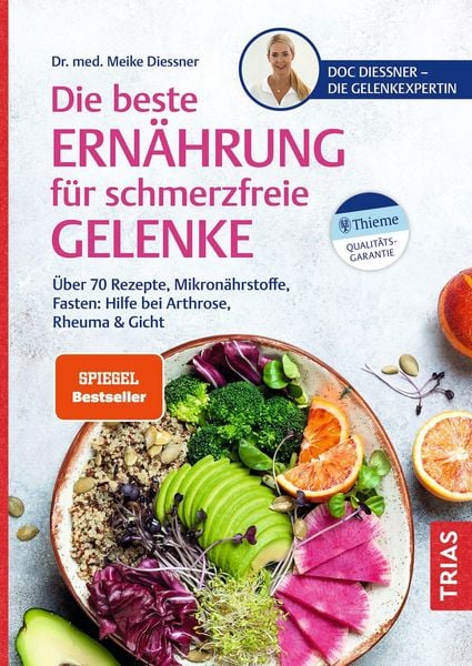 Produktbild: Die beste Ern&auml;hrung f&uuml;r schmerzfreie Gelenke