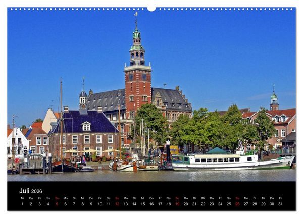 Produktbild: Ostfriesland (hochwertiger Premium Wandkalender 2026 DIN A2 quer), Kunstdruck in Hochglanz