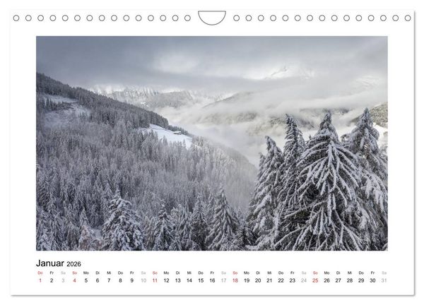 Produktbild: Sch&ouml;nes Landleben im Ahrntal (Wandkalender 2026 DIN A4 quer), CALVENDO Monatskalender