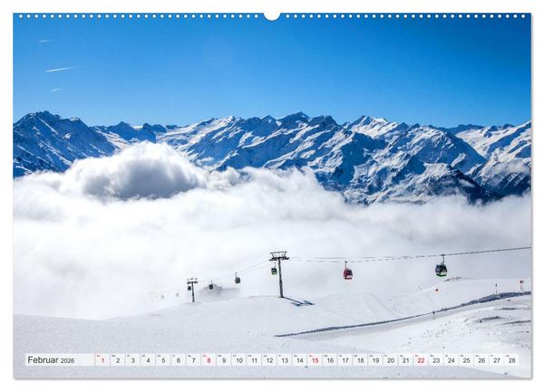 Produktbild: Bramberg am Wildkogel (hochwertiger Premium Wandkalender 2026 DIN A2 quer), Kunstdruck in Hochglanz