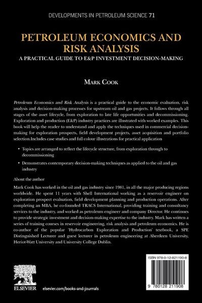 Produktbild: Petroleum Economics and Risk Analysis
